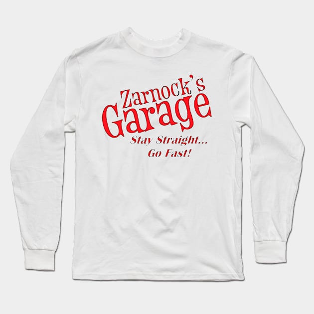 Stay Straight - Go Fast "RED" Long Sleeve T-Shirt by Hot Wheels Tv